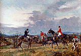 Gilbert Scott Wright Out Hunting painting